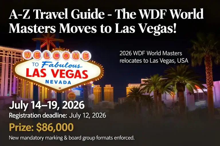WDF World Masters voor het eerst naar de Verenigde Staten: Las Vegas gastheer van prestigieus dartstoernooi in 2026